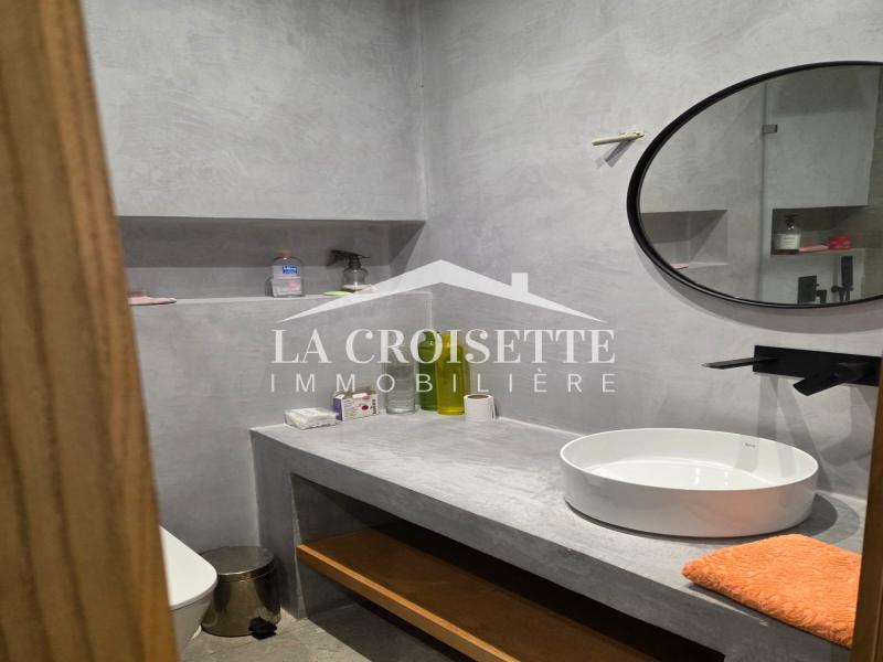 Appartement meublé S+2 avec piscine à La Marsa